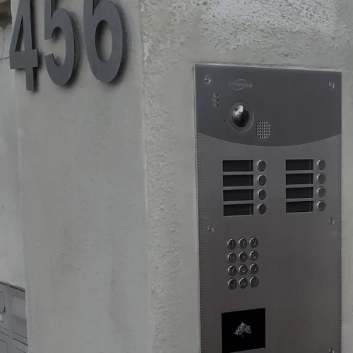 Installation d'un visiophone Vigik immeuble Aix-en-Provence